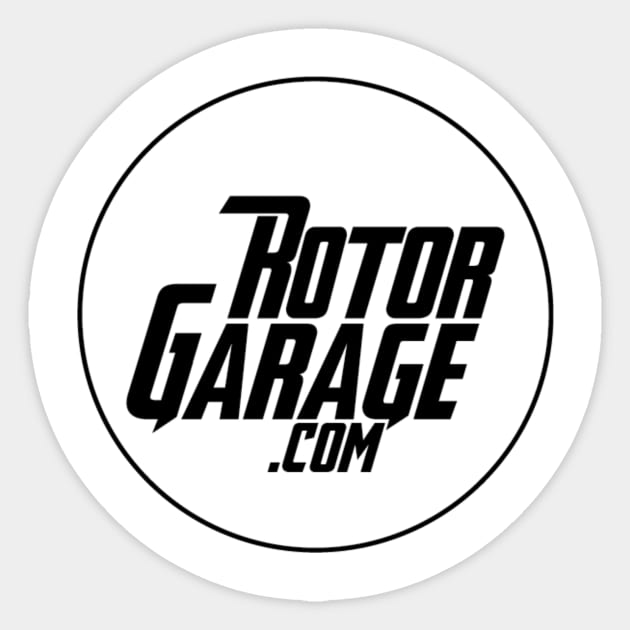 Rotor Garage: FPV Freestyle Experts since 2013 Sticker by rotorgarage